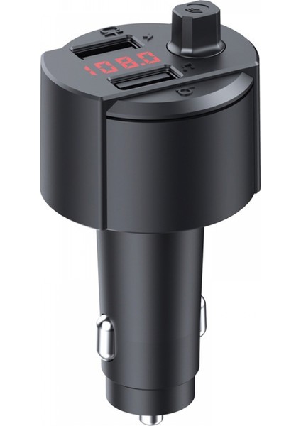 Araba Için Bluetooth Fm Verici, Eller Serbest Arama ve 2 USB Bağlantı Noktası Şarj Desteği ile Kablosuz Bluetooth Fm Müzik Çalar Fm Verici/araç Kiti (Yurt Dışından) modelleri
