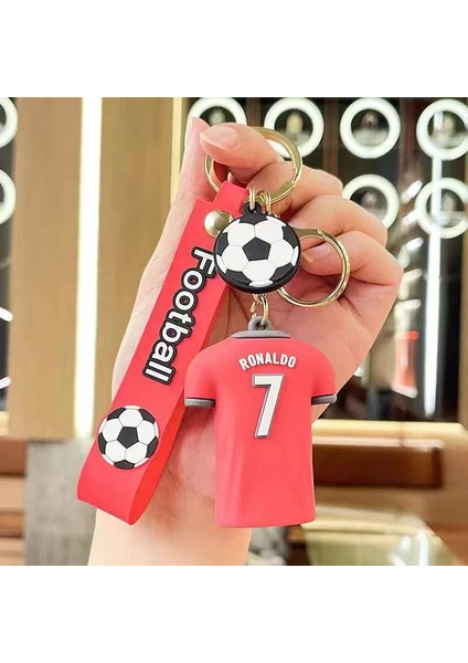 Futbol Yıldızı Messi Karikatür Keychain Dünya Kupası Bebek Kolye Keychain Karikatür Anahtarlık Hediyesi (Yurt Dışından)