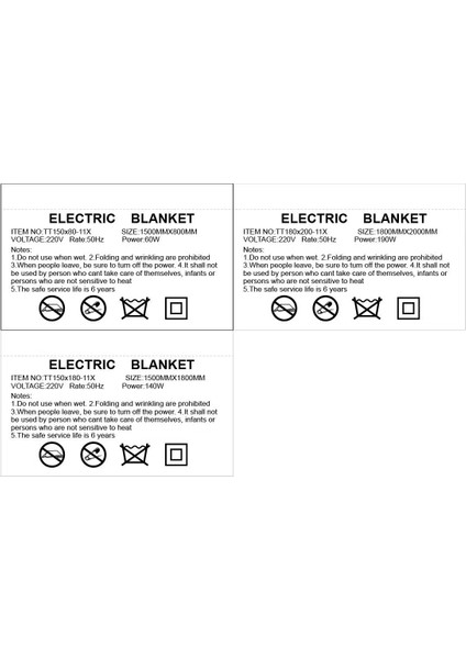 Dokuma Olmayan Baskı Ekose Elektrikli Battaniye Tek Çift Elektrikli Yatak Isıtma Battaniyesi (Yurt Dışından)