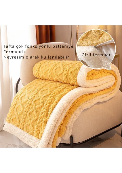 Taff Polar Battaniye - Açık Gri (Yurt Dışından)