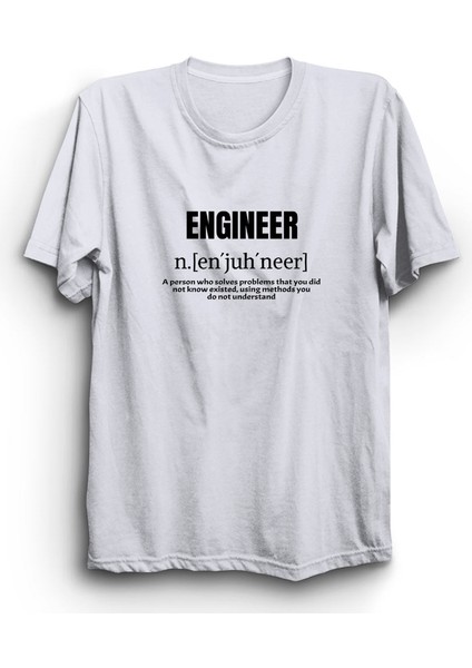 Engineer, Mühendis, Sözlük Tişört