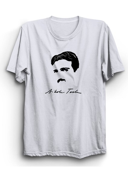 Nikola Tesla, Bilim Adamı, Vector Tişört