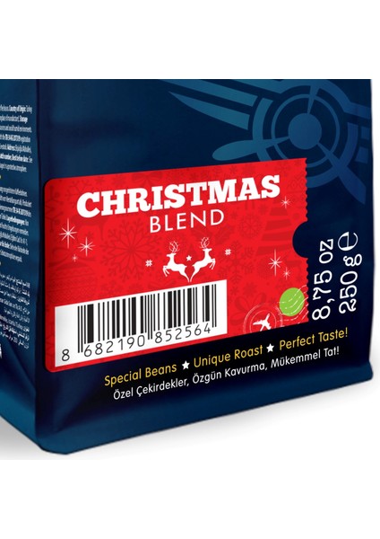 Moliendo Christmas Blend Kahve (Öğütülmüş Filtre Kahve) 250 g