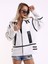 M2201 Kadın Oversize Tüylü Ceket - M2201 - Beyaz - ST01245-BEYAZ-M 3