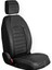renault Latitude Uyumlu Deri Oto Koltuk Kılıfı Ön-Arka 5li Set Original Seri Siyah 4