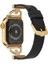 Apple Watch 44MM Kordon Krd-53 Deri Strap Kayış 2