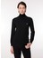Dik Yaka Normal Düz Siyah Erkek Kazak 23IU1M0A0159002_MAGLIA Lupetto 2