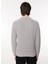 Bisiklet Yaka Standart Düz Gri Melanj Erkek Kazak 23IU1M0A0139502_MAGLIA Gırocollo 5