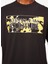 Bisiklet Yaka Siyah Erkek T-Shirt 75GAHE01CJ00EG89 4