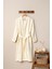 Unisex Kimono Müslin Bornoz Ekru 1