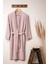 Unisex Kimono Müslin Bornoz Pudra 1