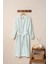 Unisex Kimono Müslin Bornoz Mint 1