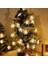 Yaratıcı Snowflake LED Ip Işıkları, Noel Ağacı Işıkları Yanıp Sönen Dize Işıkları, Pil Kutusu Tatil Dekorasyon Işıkları (Yurt Dışından) 1