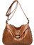 Kadın Crossbody Çantası, Pu Deri Büyük Kapasiteli Omuz Çantası (Yurt Dışından) 1