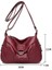 Kadın Crossbody Çantası, Pu Deri Büyük Kapasiteli Omuz Çantası (Yurt Dışından) 3