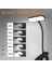 Akülü LED Masa Lambası, 5 Renk ve 5 Kısılabilir Dokunmatik Ekran Başucu Lambası 360 Esnek Boyun LED Lamba, Okuma Lambası Yatak Için Okuma Işığı, Siyah [enerji (Yurt Dışından) 3