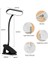 Akülü LED Masa Lambası, 5 Renk ve 5 Kısılabilir Dokunmatik Ekran Başucu Lambası 360 Esnek Boyun LED Lamba, Okuma Lambası Yatak Için Okuma Işığı, Siyah [enerji (Yurt Dışından) 4