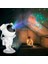 Starry Sky Projector LED Astronaut Night Light Starry Sky Projector With Remote Control Timer Bedroom Home Theater Night Light Atmosphere (Yurt Dışından) 2