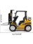 Oyuncak Arabalar 1:24 Mühendislik Kamyonu Ekran Forklift Alaşım Araba Modeli Noel Hediyesi | Diecasts Oyuncak Araçları (Yurt Dışından) 4