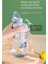 Ilkokul Öğrencileri Için Uygun Karikatür Desenli 650ML Su Bardağı Taşınabilir Sızdırılabilir Sızdırmaz ve Samanlı Düşüşe Dayanıklı Su Fincanı (Yurt Dışından) 5