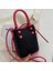 Moda Kontrast Renk Niş Mini Cep Telefon Çantası, Basit ve Batı Tarzı Elle Tutulan Tek Omuzlu Messenger Çantası (Yurt Dışından) 1