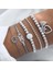 Vintage Boncuk, Bilezikler & Amp;bangles Set Mücevher Aksesuarları (B) (Yurt Dışından) 4