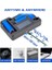 Pil Şarj Cihazı, LCD 4 Yuvalı Akıllı Pil Şarj Cihazı, Ni-Mh/ni-Cd/li-Ion 18700 2170 26650 Aa Aaa Şarj Edilebilir Piller ve Piller Için (Yurt Dışından) 3