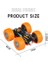 Çift Taraflı 3D Çevirme Uzaktan Kumanda Araba Robot Rc Araba Oyuncak Sürüklenme Buggy Paletli Pil Kumandalı Dublör Makinesi Radyo Kontrollü Araba | Rc Arabalar (Turuncu) (Yurt Dışından) 4