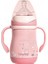 210ML Bebek Şişesi Içme Suyu Çift Amaçlı Kupası Kafası 304 Paslanmaz Çelik Malzeme Güçlü Isı Koruma Efekti No Bap | Şişeler (Pembe) (Yurt Dışından) 1