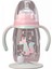 240 ml Bebek Biberon Bebek Su Şişesi Çift Kullanım Şişe Geniş Kalibreli Duckbill Kupası Süt Yüksek Sıcaklığa Dayanıklı Pp Şişe Hayır Bpa | Şişeler (Pembe) (Yurt Dışından) 1