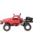 Rc Araba 1/16 2.4 Ghz 4WD Rc Rock Crawler Off Road Yarı Kamyon Araba ile LED Far Rtr Uzaktan Kumanda Araç Oyuncaklar Hediyeler | Rc Arabalar (Kırmızı) (Yurt Dışından) 3