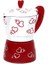300 ml Kırmızı Kalp Baskılı Kahve Makinesi Alüminyum Alaşım Moka Pot Espresso Mocha Latte Percolator Filtre Kafeterası Mutfak Için | Kahve Tencere (Yurt Dışından) 1