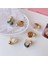 6pcs Akrilik Saç Tokası, Basit Geometrik Sadelik ve Moda Saç Tokası (Yurt Dışından) 3