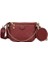 Kadınların Omuz Crossbody Çantası, Elmas Nakış Düz Renkli Pu Deri Çanta (Yurt Dışından) 1