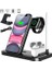 4 In 1 Hızlı Şarj Qi Kablosuz Şarj Dock Istasyonu Apple Watch iPhone Için (Yurt Dışından) 2