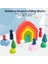 Gökkuşağı Kova Istifleme Oyuncak Montessori Ahşap Oyuncaklar Bebek Oyuncakları Istifleme Bardak Kuleleri Sıralama Yuva Eğlenceli Jenga Kupası | Blokları (Yurt Dışından) 4