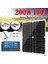 Güneş Paneli Kiti 200W 60A 12V Akü Şarj Regülatörü Karavan Tekne Dış Mekan, (Yurt Dışından) 1
