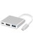 3 In 1 Tip C Usb-C 4 K USB 3.0 Hub Otg Adaptörü Kablosu Apple Macbooks Için HDMI (Yurt Dışından) 1