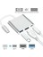 3 In 1 Tip C Usb-C 4 K USB 3.0 Hub Otg Adaptörü Kablosu Apple Macbooks Için HDMI (Yurt Dışından) 2