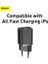 Siyah Pd 20 W USB Tipi C Şarj Hızlı Şarj Hızlı Şarj USB C Duvar Telefon Şarj Iphone 12 11 Pro x Xiaomi Samsung (Yurt Dışından) 3