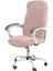 Ofis Koltuğu Kapağı Suya Dayanıklı Pembe Streç Jakarlı Bilgisayar Koltuğu Slipcover Kolçaklı Sandalyeler M Betterlifefg (Yurt Dışından) 1
