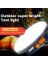Beyaz 6600 Mah LED Çadır Işık Şarj Edilebilir Fener Taşınabilir Acil Gece Pazarı Işık Açık Kamp Ampul Lamba El Feneri Ev | Taşınabilir Fenerler (Yurt Dışından) 5