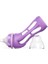 180ML/240ML 0-3 Aylık Biberon, Sıcaklık Algılayan Geniş Kalibreli Cam Anti-Güz Anti-Flatulans Yeni Doğan Şişeler Için Uygun Süt Anti-Külçe Süt (Yurt Dışından) 1