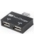 Usb2.0 Erkek Ikiz Şarj Çift 2 Bağlantı Noktası USB Splitter Hub Adaptörü Dönüştürücü Dizüstü Bilgisayar Için USB Kablo Fişi Şarj (Yurt Dışından) 1