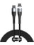 Siyah 100 W Manyetik Şarj Kablosu Hızlı Şarj USB C Için USB Tipi C Kabı Xiaomi Redmi Not Için Hızlı Şarj MacBook iPad Için Hızlı Şarj (Yurt Dışından) 1