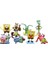 Spongebob Squarepants Spongebob Squarepants Kafa Şekil Seti 8 Adet Mini Figürler Bebek Seti Anime Oyuncak Bebek Heykelcik Araba Dekorasyon Süsler Çocuklar Için Hediye (Yurt Dışından) 4