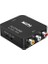 Rca'ya HDMI Uyumlu 1080 P Dönüştürücü Kompozit Cvbs Av Video Ses Dönüştürücü Hd Video Converter HDMI Uyumlu Adaptör (Beyaz) (Yurt Dışından) 1
