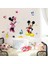 Mickey Minnie Dekoratif Karikatür Sevimli Pvc Duvar Çıkartması Komik 3D Duvar Çıkartmaları Yatak Odası Zemin Duvar Kağıdı Anime Duvar Sanatı (Yurt Dışından) 3