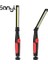 LED Çalışma Işık Taşınabilir Fener Manyetik USB Şarj 180 Kanca Asılı Lamba Araba Tamir / Kamp | Taşınabilir Fenerler (1 Adet Kırmızı) (Yurt Dışından) 1