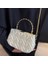 Zincir El Dokuması Küçük Kare Çanta, Niş Tasarım Crossbody Kadın Çantası (Yurt Dışından) 3